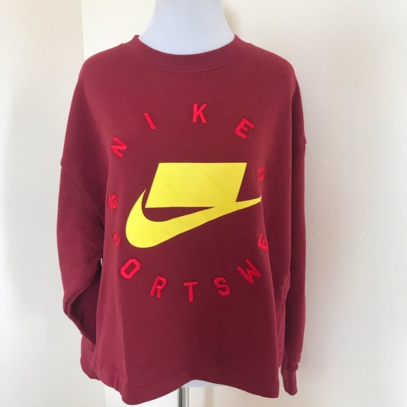 NWT Nike Fleece Crew Sweatshirt - Picture 5 of 7